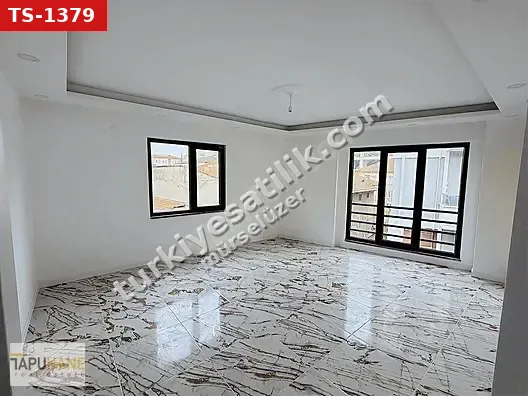 TAPUHANE 'DEN MERKEZDE SIFIR 3+1 SATILIK DAİRE